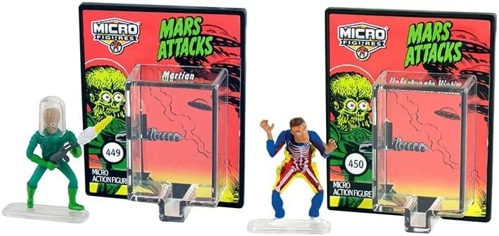 Amazon.com: World's Smallest Mars Attacks Set Bundle of 2 Micro